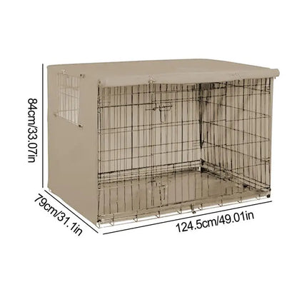 Pet Cage Cover Oxford Windproof Waterproof