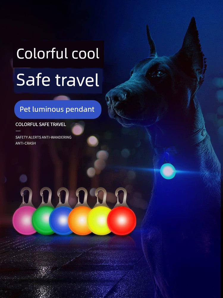 LED Light-Emitting Pendant Anti-Lost Collar