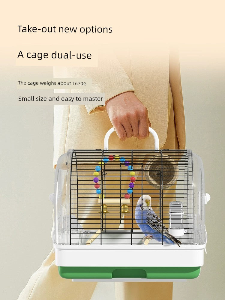 Outdoor Cage Walking Bird Portable Backpack Parrot