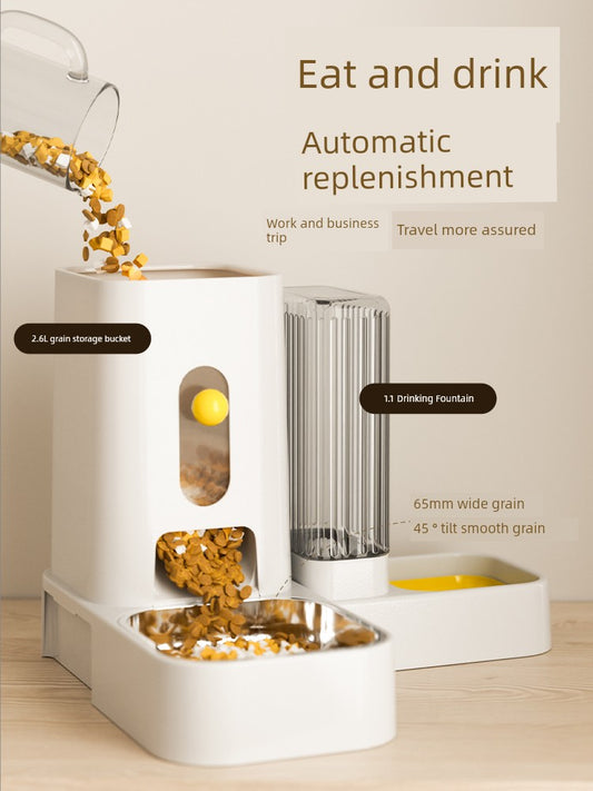 Automatic Pet Feeder & Water Dispenser