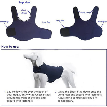 Pet Coat Anti Anxiety Dog Puppy Vest Jacket Shirt Stress Relief Pet Calming Wrap Soft Pet Comfort Clothes Clothing Coats