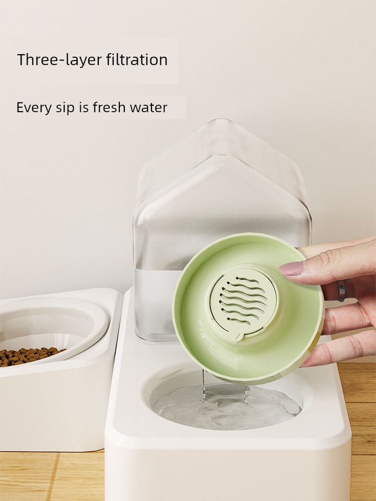 Flowing Unplugged Pet Water Fountain