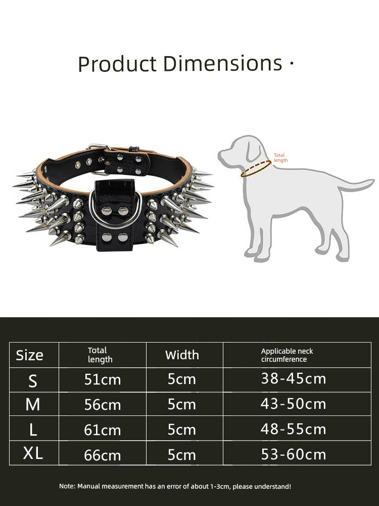 Dog Anti-Bite Collar Hand Holding Chain