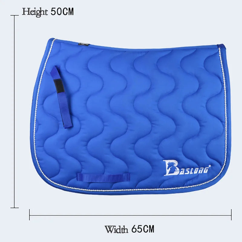 Equestrian Silicone Saddle Mat Horse Riding Sweat Pad Soft Comfortable Anti-slip Breathable