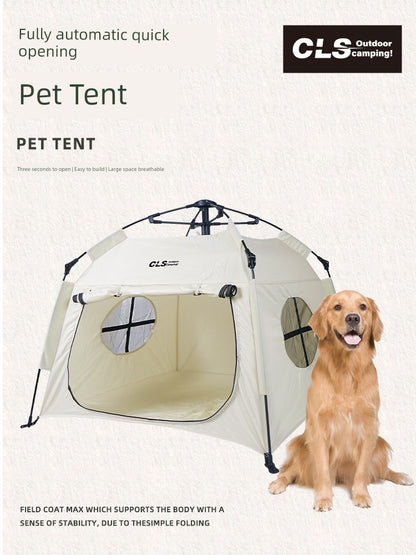 Fully Automatic Portable Large Dog Sun Protection Pet Tent