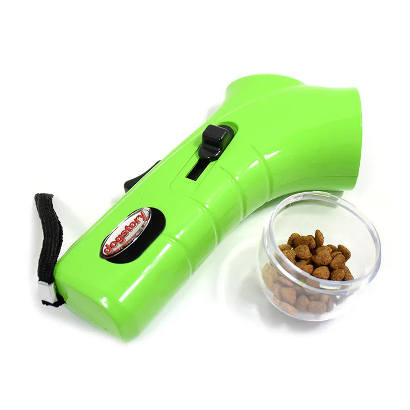 Dog Snack Catapult Launcher Dog Cat Treat Launcher Snack Food Feeder