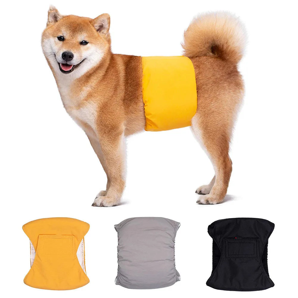 Dog Belly Bands Male Dog Diapers Washable Belly Band