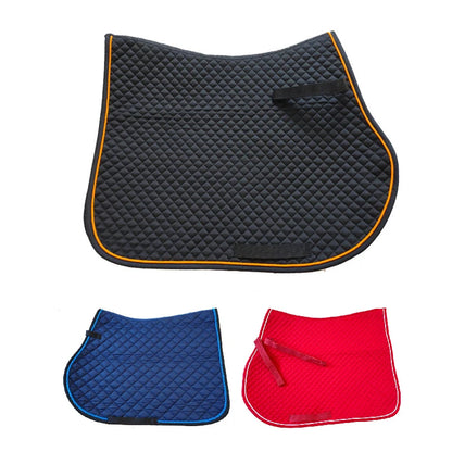 Horse Saddle Pad Soft Shock-absorbing Cotton Soft Equestrian Seat Cushion