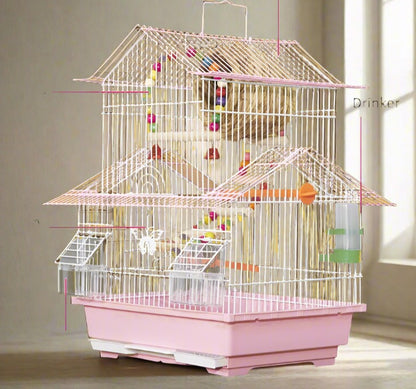 House Small Size Bird Cage Metal