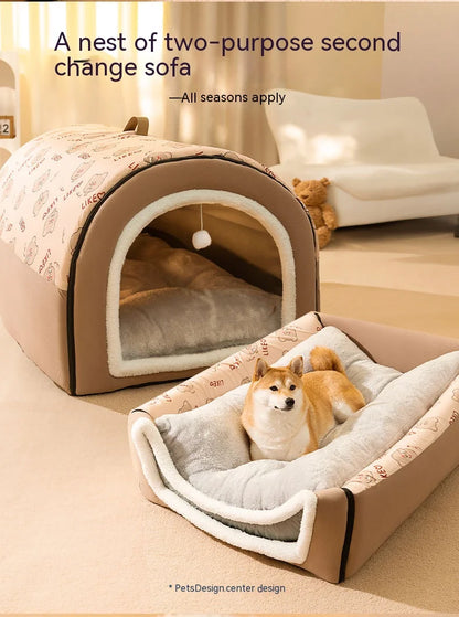 Large Dog Bed/House Nest