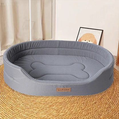 Washable, Polar Fleece- Medium Dogs Bed, Wear-resistant, Waterproof & Anti-urine Dual-Purpose