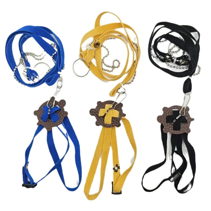 Adjustable Pet Turtle Traction Belt Control Rope Training Leash Harness