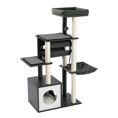 Domestic Delivery Big Cat Tree Tower Condo Furniture Scratch Post