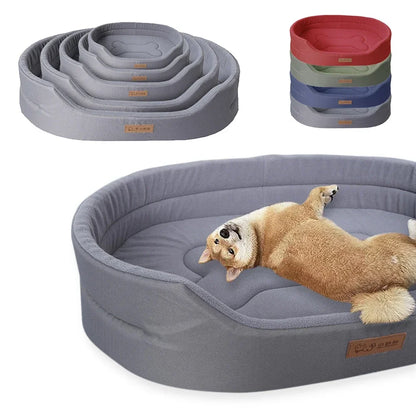 Washable, Polar Fleece- Medium Dogs Bed, Wear-resistant, Waterproof & Anti-urine Dual-Purpose