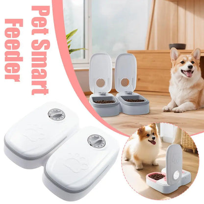 Automatic Feeder For Cats And Dogs With Timer Smart Food Dispenser