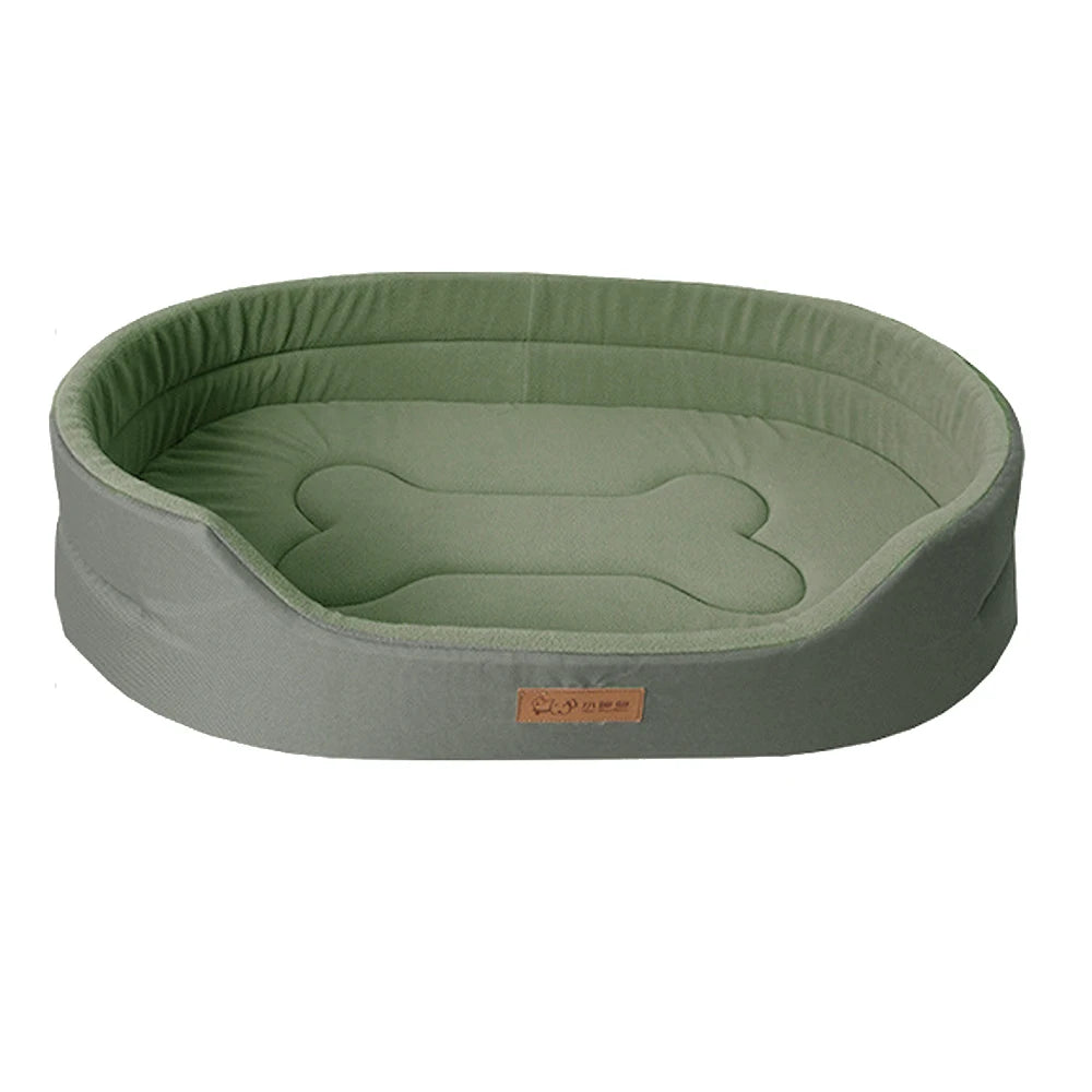 Washable, Polar Fleece- Medium Dogs Bed, Wear-resistant, Waterproof & Anti-urine Dual-Purpose