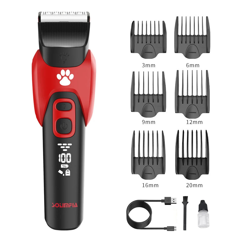 Electric Professional Pet Hair Clipper Big Dog Trimmer