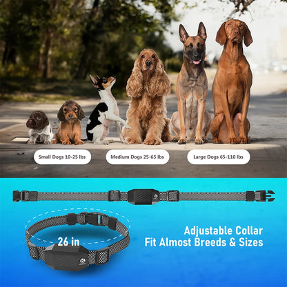 Dog Shock Collar Waterproof E-Collar with 3Modes