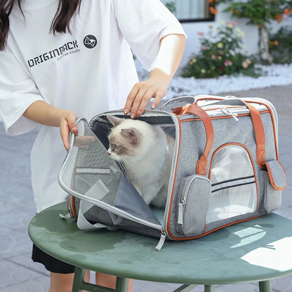 Pet Backpack Crossbody Pet Carrier Bag